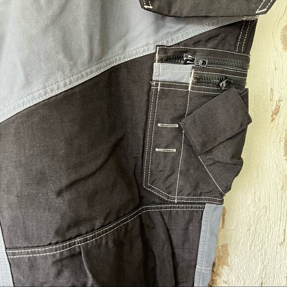BLAKLADER Men's X1600 Work Pants Grey/Black 42/30 - Picture 7 of 11